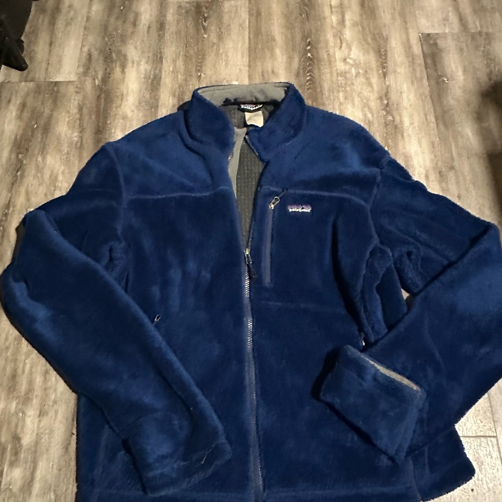 Patagonia Men's Deep Blue Fleece Jacket m